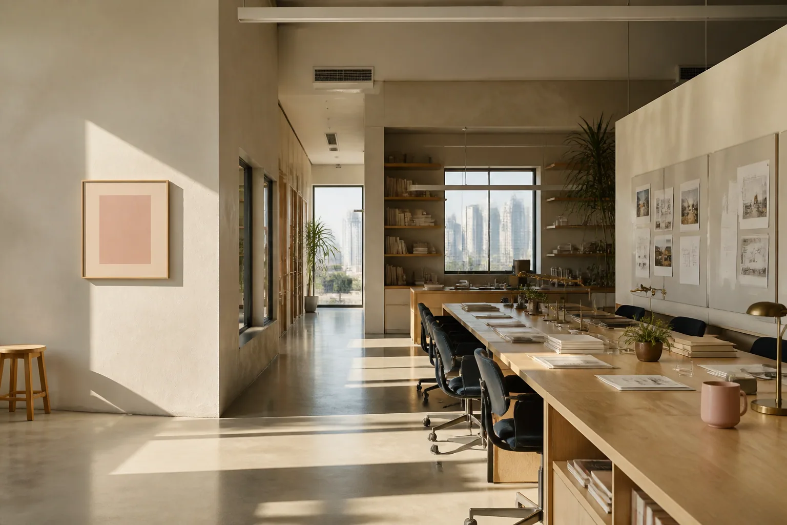 A bright workplace prepared for commercial cleaning for a El Segundo service guide