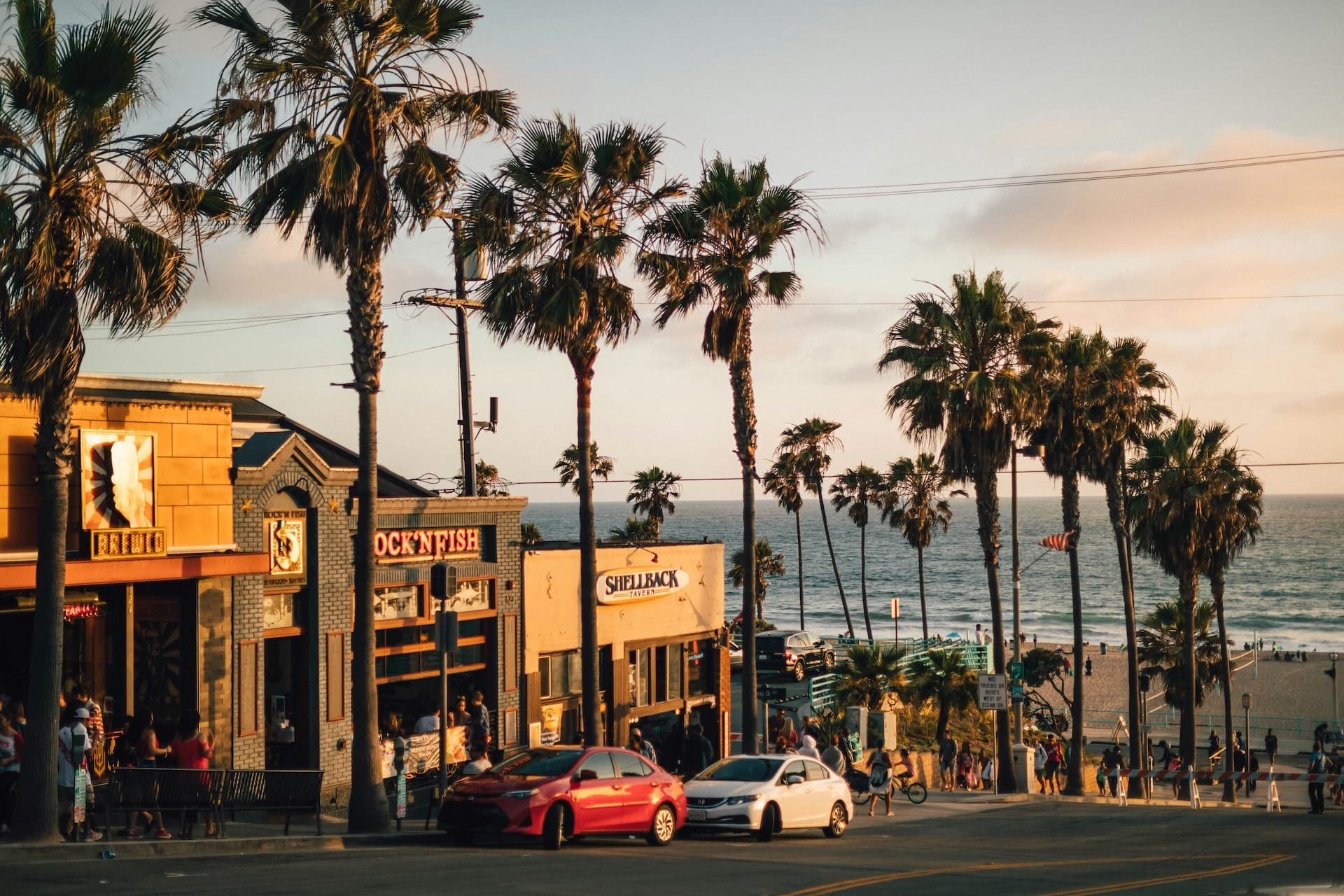 A residential view in Manhattan Beach